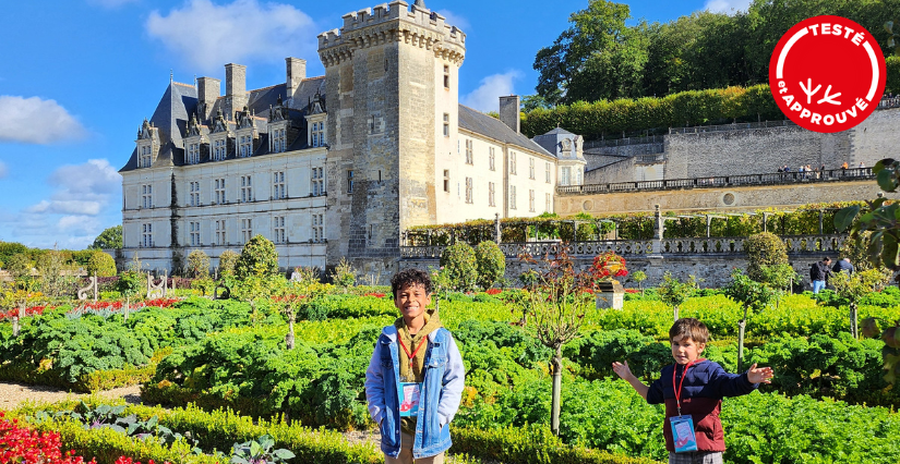 Les Journées du potager du Château de Villandry testées et approuvées par les enfants ! 