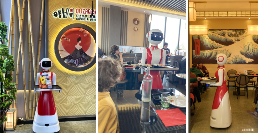 Chez Oi Izakaya, on adore les robots-serveurs
