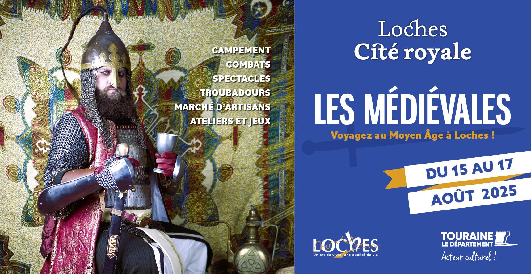 Evénement : Les médiévales à la Cité royale de Loches
