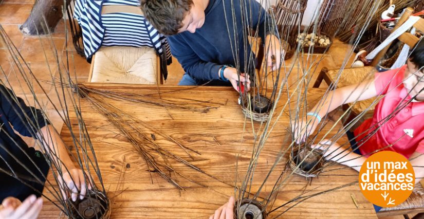 Visite et atelier "À la découverte de l’osier" en famille à Villaines-les-Rochers