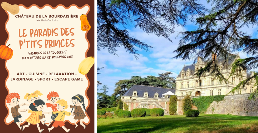 Le paradis des P'tits Princes : les vacances nature au Château de la Bourdaisière 