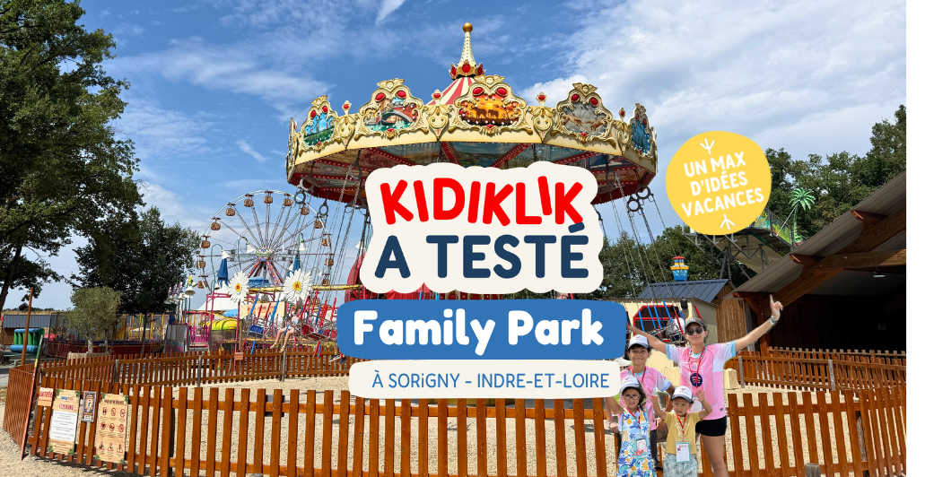 Nous avons testé Family Park, le grand parc d'attractions près de Tours. Découvrez notre reportage !