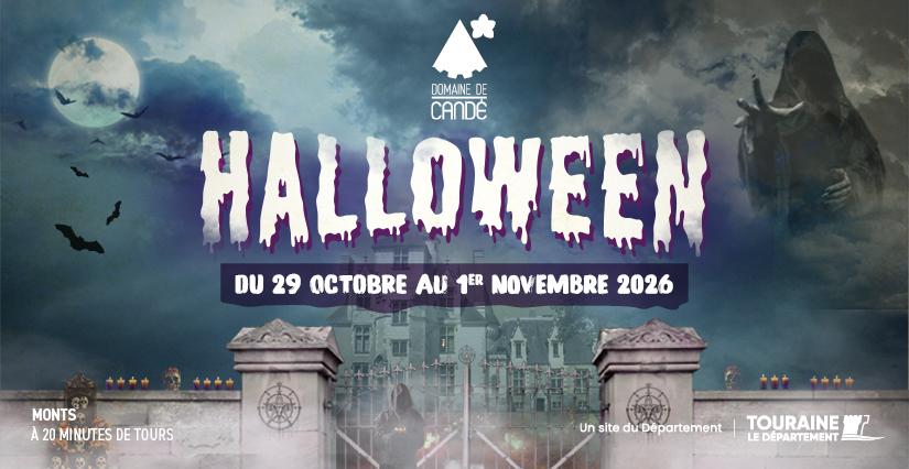Pour Halloween, le Domaine de Candé devient un château hanté !