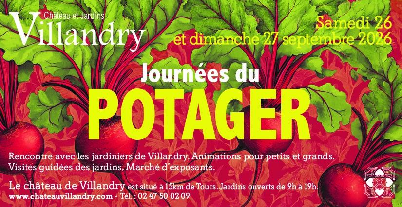 Les Journées du potager 2026 au Château de Villandry