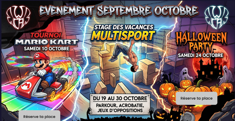  Viens fêter Halloween à la West Coast Academy
