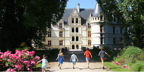 À la découverte du Château d'Azay-le-Rideau en famille
