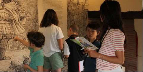 Atelier pour enfants "Portrait(s) à croquer" au Musée Rabelais à Seuilly