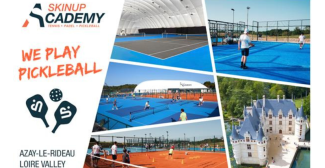 Skinup Academy, le grand complexe dédié aux sports de raquette à Azay-le-Rideau : Tennis, Padel et Pickleball