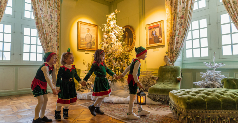 Quelle visite de Noël faire avec les enfants dans les châteaux d'Indre-et-Loire ?
