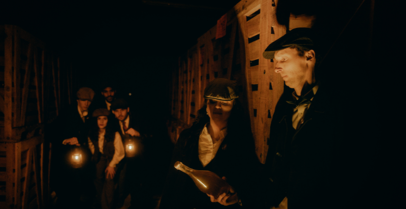 Sparkling game dans les grandes caves saint roch