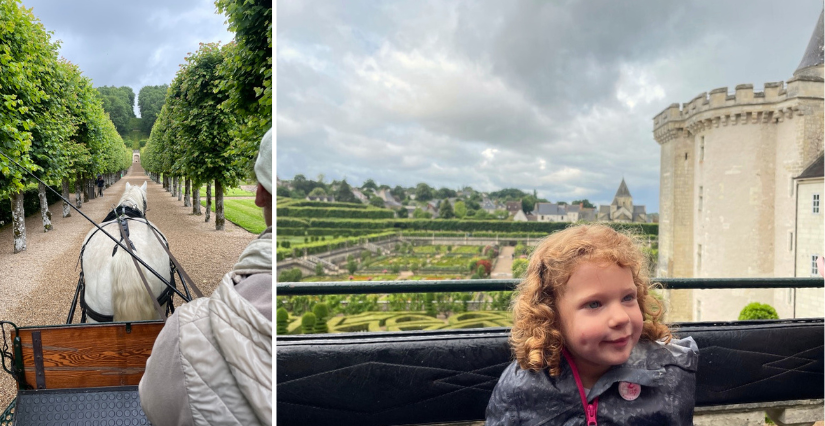 balade en callèche au château de Villandry