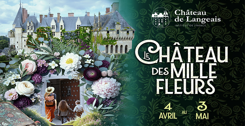 Exposition "Le chateau des milles fleurs" au Château de Langeais