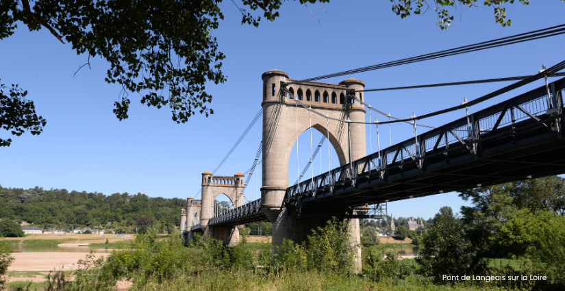 Le Pont de Langeais sur la Loire