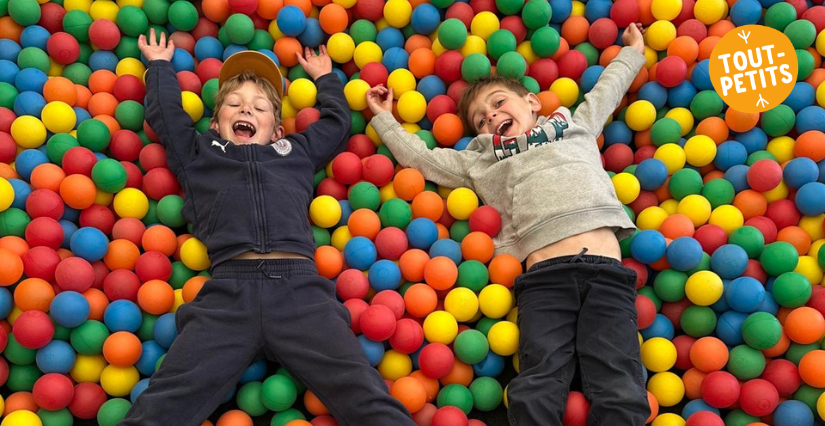 Nouveau parc à balles pour les tout-petits à Lulu Parc
