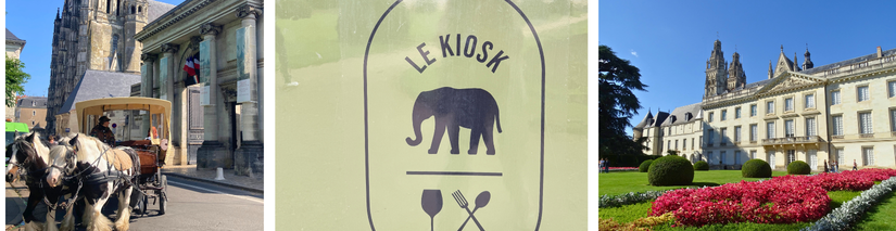 Une belle pause dans les jardins du Musée des beaux-arts de Tours avec le Kiosque