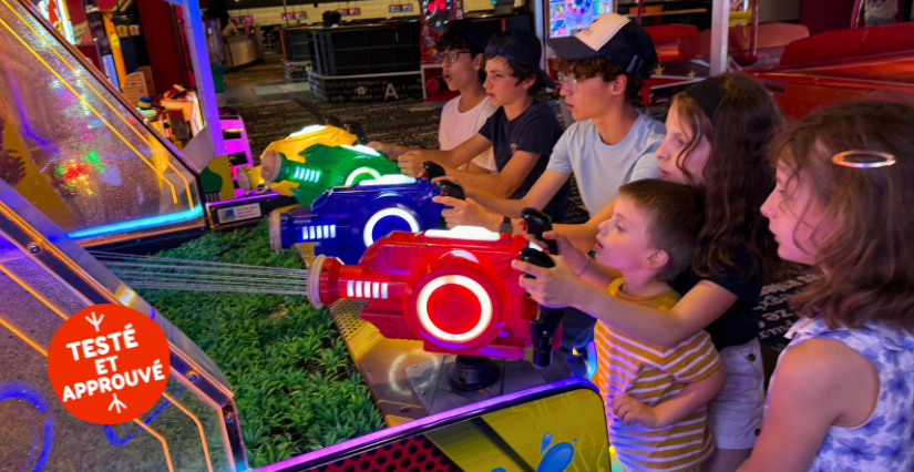 les jeux d'arcade au Bowlcenter de Tours Sud