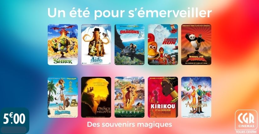 Un été pour s'émerveiller au CGR De Tours Centre
