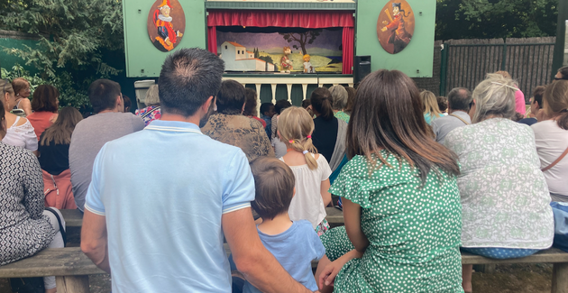 Un été au castelet de marionnettes // spectacles de marionnettes jeune public // au parc de la Tour, Saint-Cyr-sur -Loire