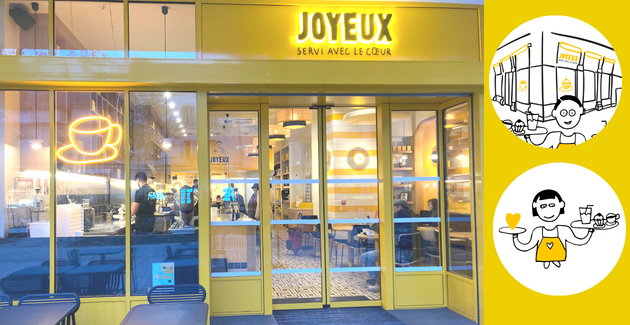 Le Café Joyeux, café-restaurant solidaire et extraordinaire, à Tours