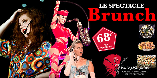 Les brunchs familiaux du Cabaret Extravagance à Tours Nord dès 6 ans