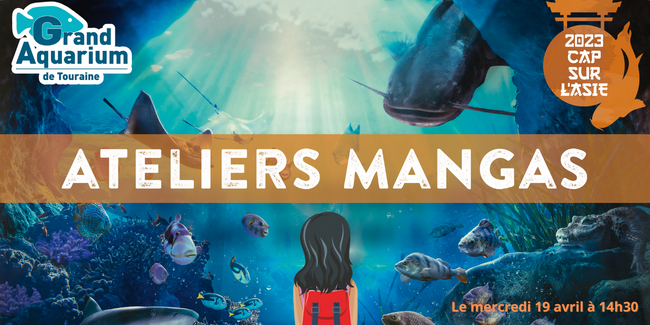 Atelier d'initiation au manga au Grand Aquarium de Touraine