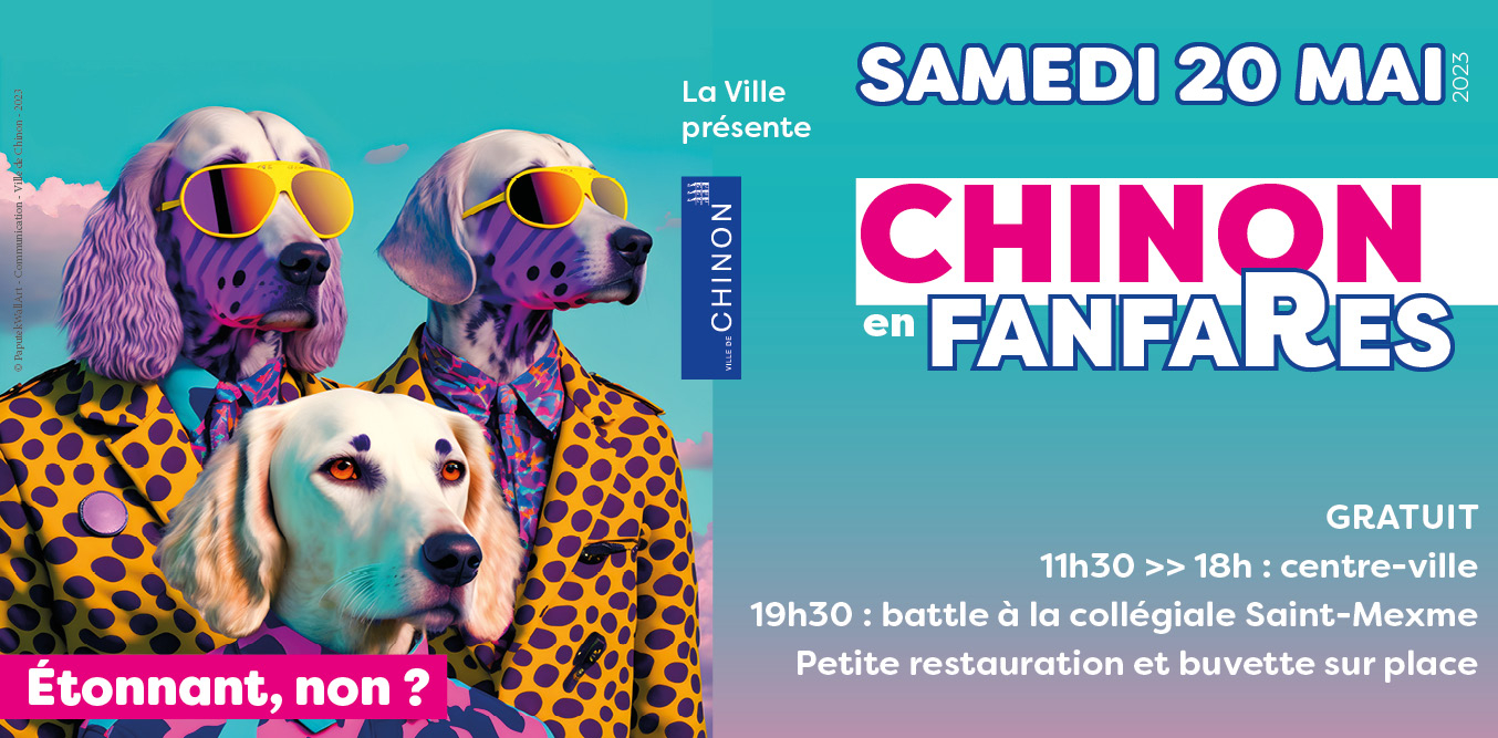 Chinon en fanfares : une journée festive dans la belle ville de Chinon