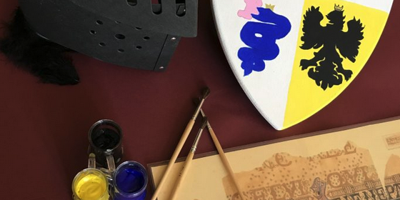 A la Cité royale de Loches : atelier de création d'un blason dès 10 ans