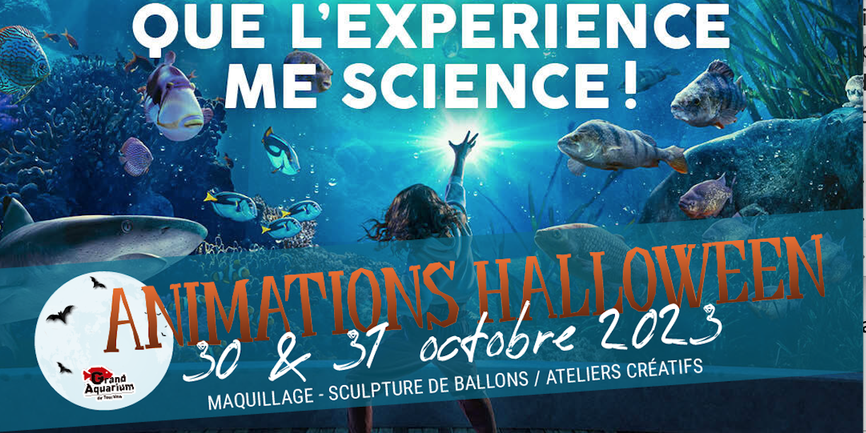 Halloween au Grand Aquarium de Touraine