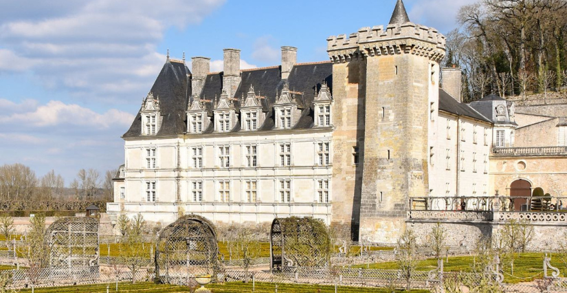 Direction le Château de Villandry et ses jardins pendant les vacances d'hiver