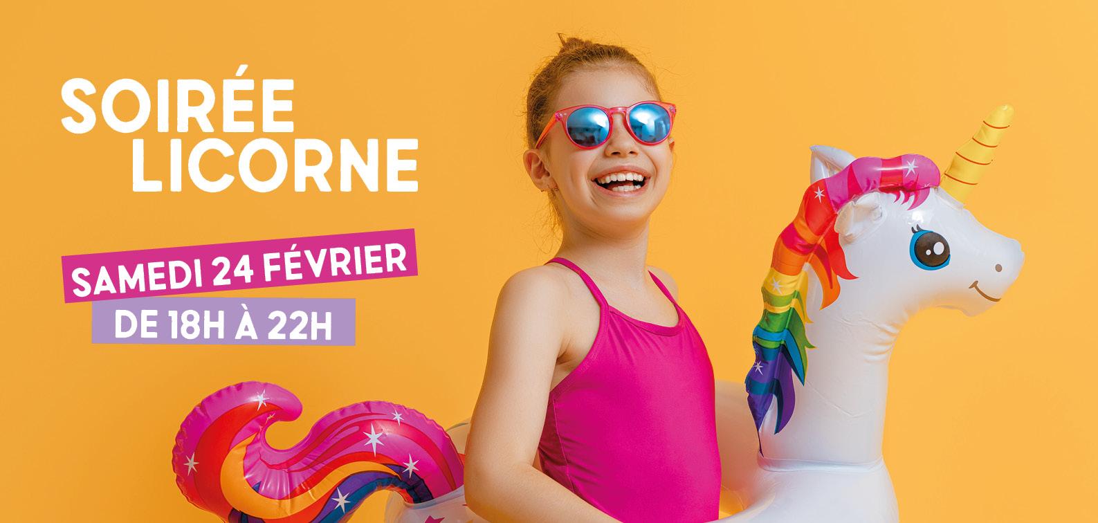 Soirée Licorne au Parc aquatique Naturéo de Loches