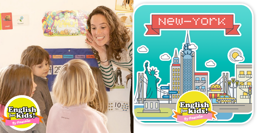 Stage d'anglais "NEW YORK" pendant les vacances chez English for Kids, à Tours
