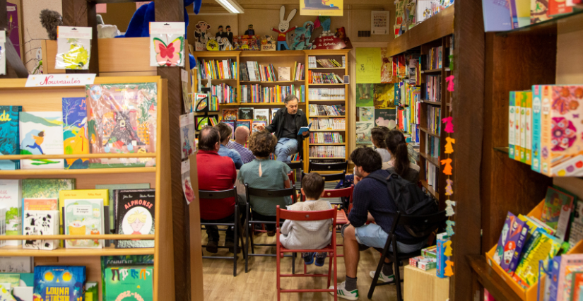 "Aimer Aimer", lecture dessinée en famille, Festival Tram'auteur.trice