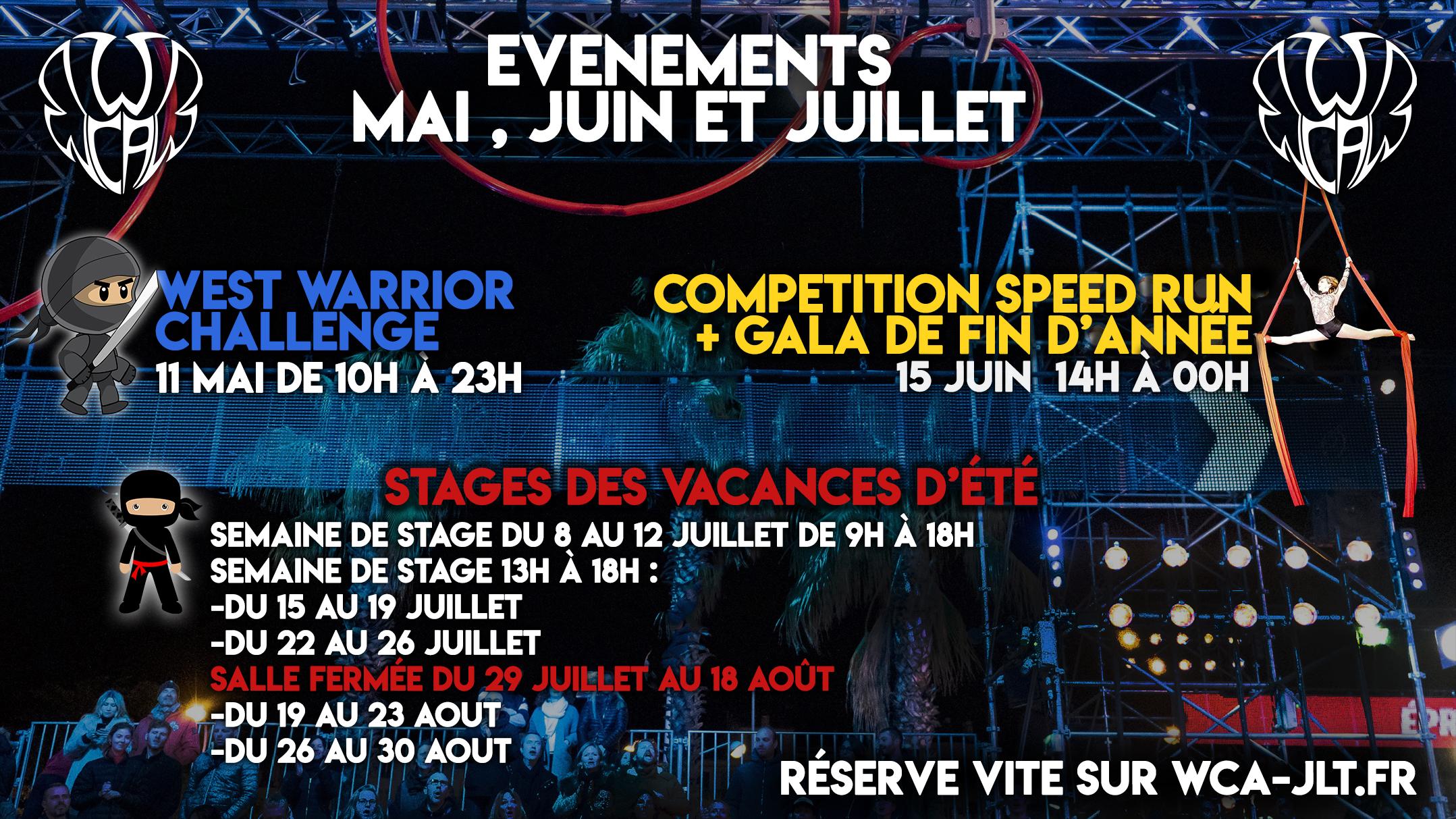 Stage de parkour pour les vacances à la West Coast Academy, Joué-lès-Tours 