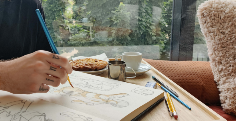 Café Cookie Croquis avec les ados au CCC OD de Tours