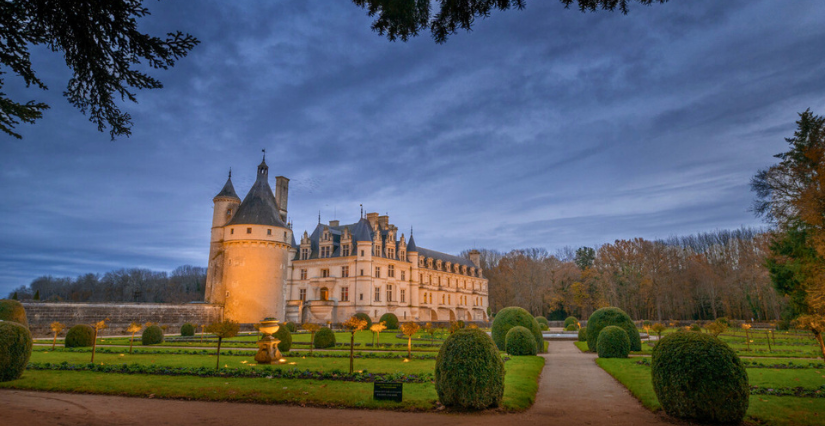 Soirée Brasero à l'Orangerie du Chateau de Chenonceau dans le cadre des promenades nocturnes.