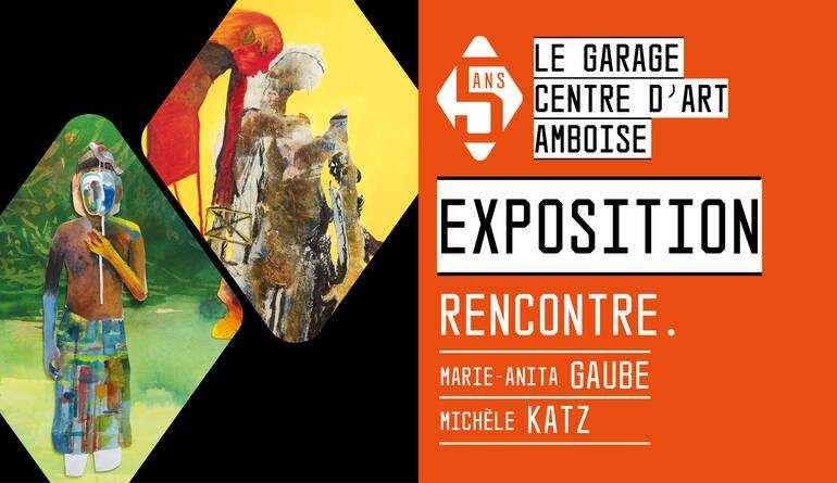 Exposition "Rencontre.", ateliers enfants et brunch au Garage Centre d'Art d'Amboise