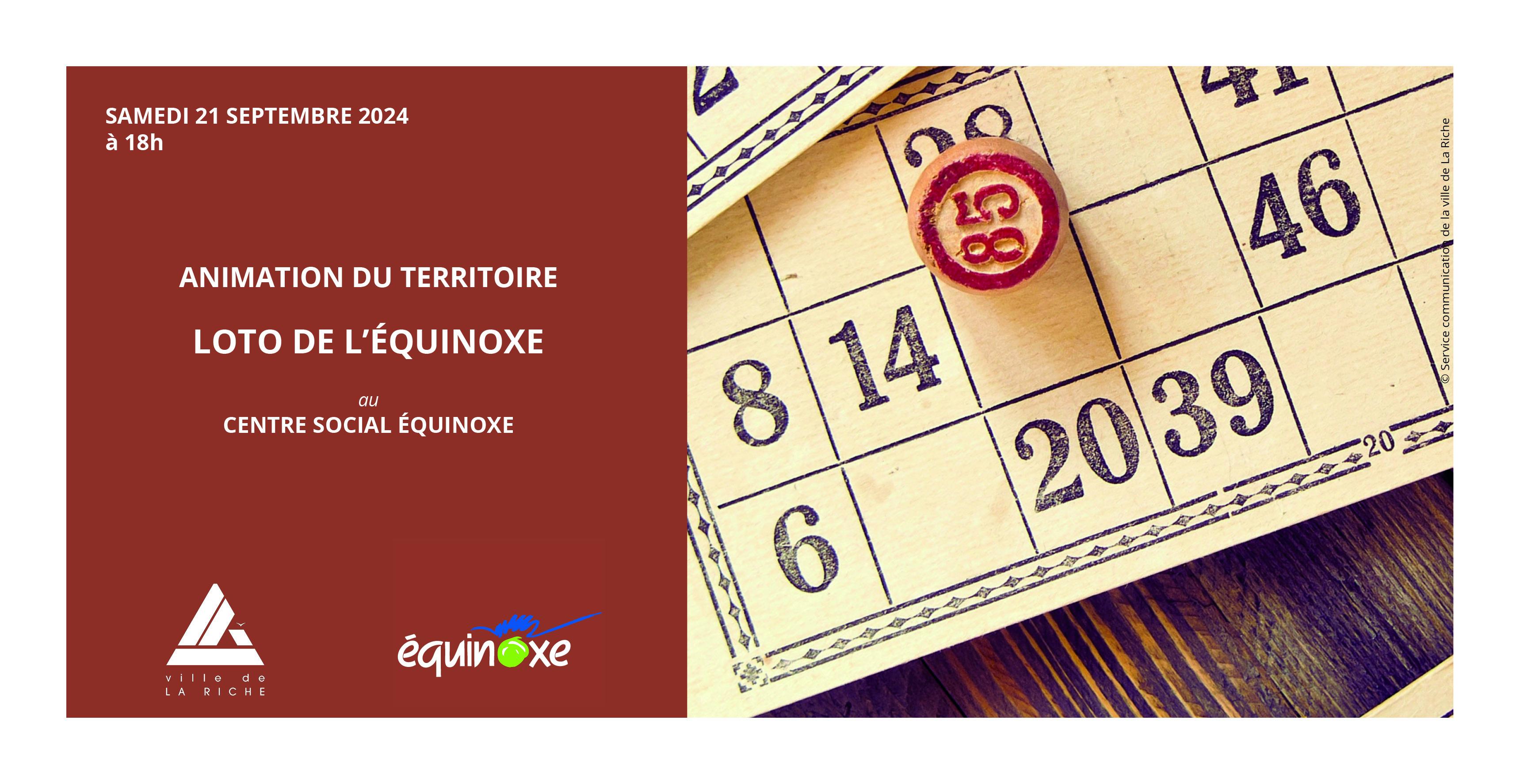 Loto tout local de L'équinoxe au Centre social de Equinoxe, à La Riche