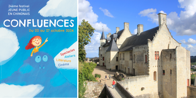 Animations à la Forteresse royale de Chinon, dans le cadre du Festival Confluence