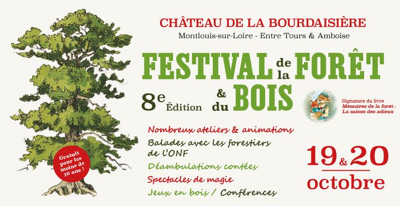 Festival de la Forêt et du Bois au Château de la Bourdaisière à Montlouis-sur-Loire