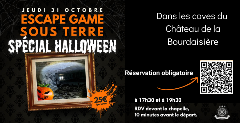 Escape-game au Château de la Bourdaisière pour Halloween