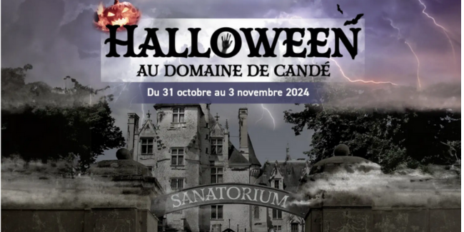 Pour Halloween, le Domaine de Candé devient un château hanté !