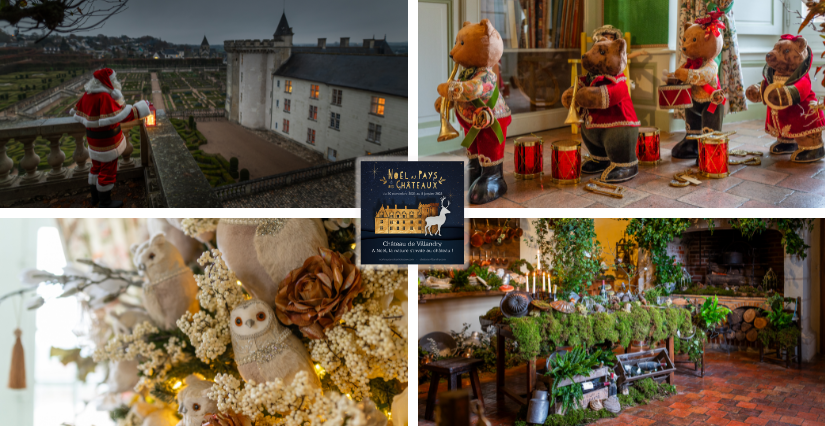 Pour "Noël au Pays des Châteaux", la nature s’invite au château de Villandry ! Expo à voir en famille