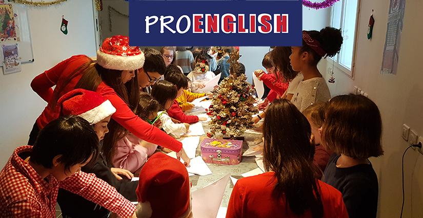 Matinée festive de Noël chez Pro English Tours