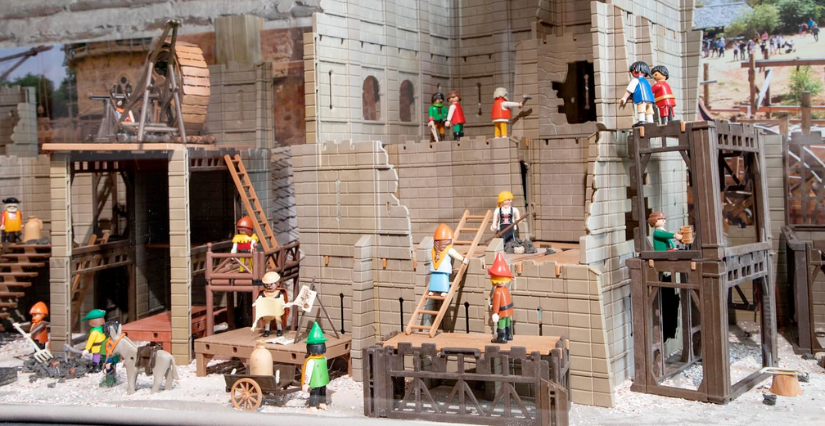 Exposition Playmobil « Les aventures fantastiques du Moyen Âge » au Château de Langeais