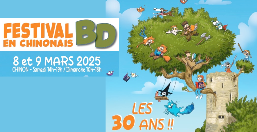 Festival BD en Chinonais : Les 30 ans !