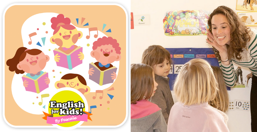 Stage d'anglais "I LOVE TO SING" pendant les vacances chez English for kids ! by Pascale, à Tours