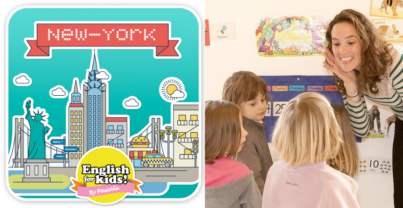Stage d'anglais "NEW YORK" pendant les vacances chez English for Kids ! by Pascale, à Tours