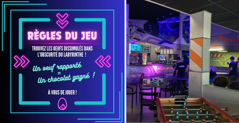 Chasse aux œufs virtuelle a Maxx Parc à Tours Nord