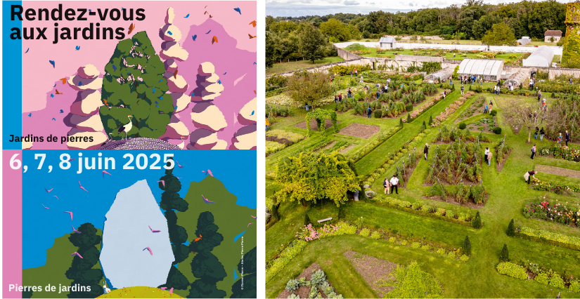 Rendez-vous aux jardins 2025 : Visite guidée dans le parc du Château de la Bourdaisière 