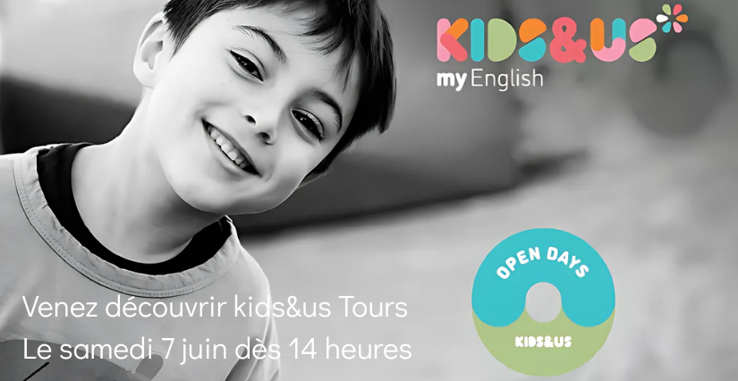 Portes ouvertes chez Kids&Us à Tours, l'école d'anglais dès 1 an